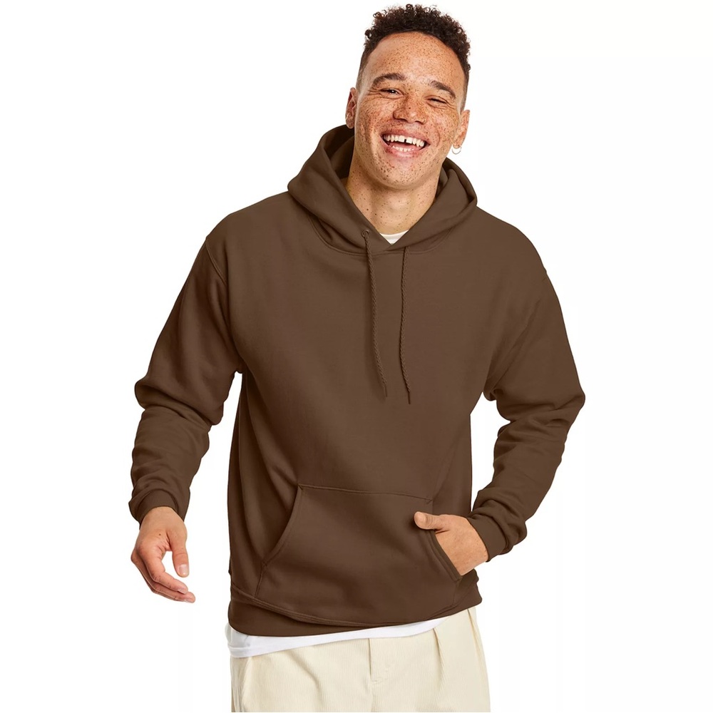 Men's Brown Hoodie - Size X-Large